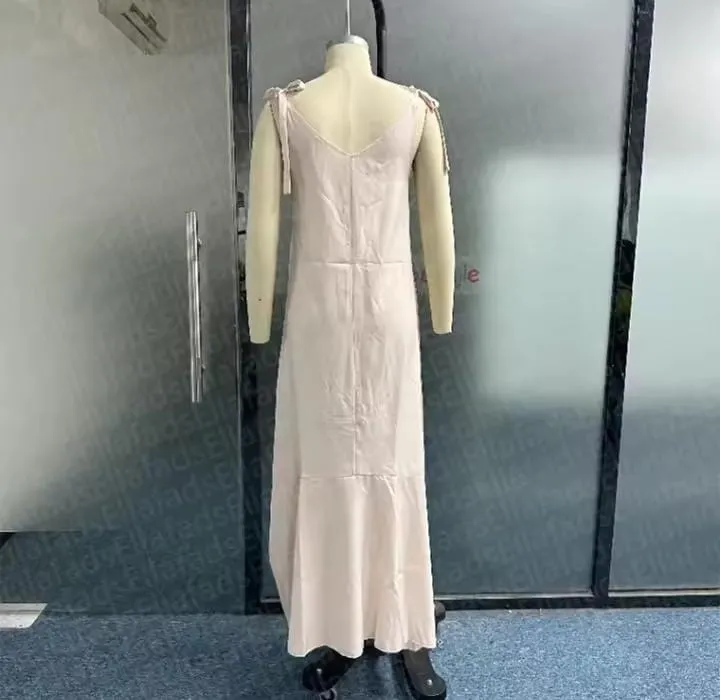 Women's Casual Sleeveless Maxi Dress   B101205